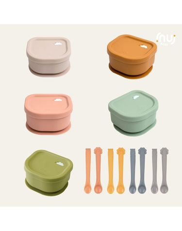 [보리보리]  톰톰 흡착볼1P + 이유식스푼2P