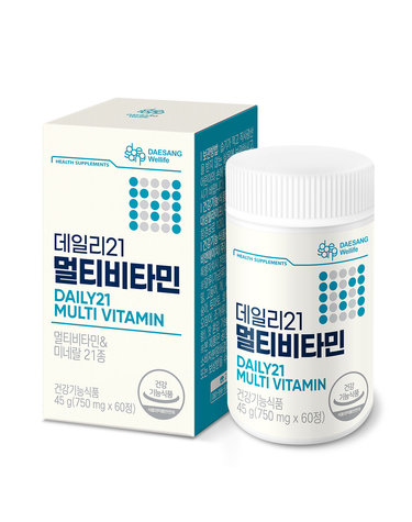 [DAESANG Wellife] 대상웰라이프 데일리21 멀티비타민 (750mg x 60정)