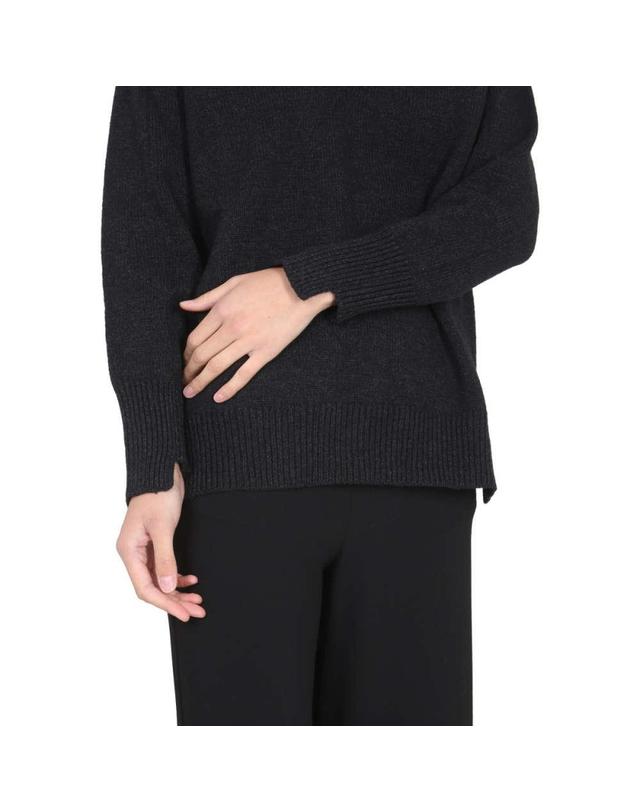 스테파노 모르타리 (당일) 23FW 스테파노 모르타리 블랙 여성 니트 스웨터 24090 013 착용컷