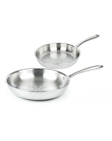 [갤러리아] 한일스텐레스 올파이프 통5중 쿡웨어 후라이팬 20cm 28cm 2종세트 인덕션겸용