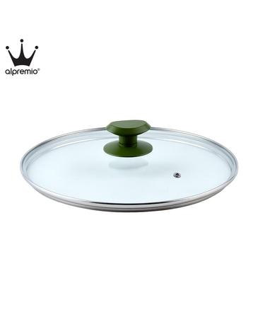 알프레미오 아보카도 IH 팬 전용 유리뚜껑28cm