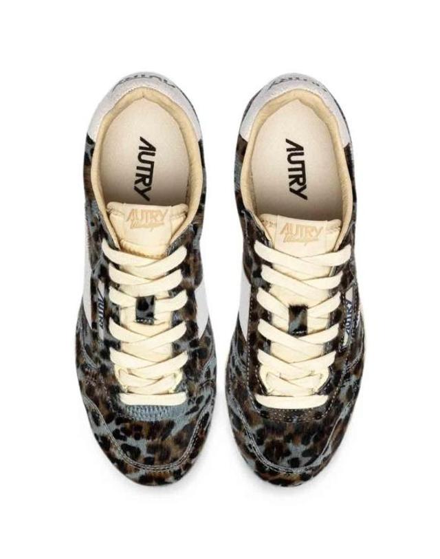오트리 [명품] 26FW 오트리 WINDSPIN 윈드스핀 스니커즈 WSLW PZ03 GRAY LEOPARD WHITE DOM 착용컷
