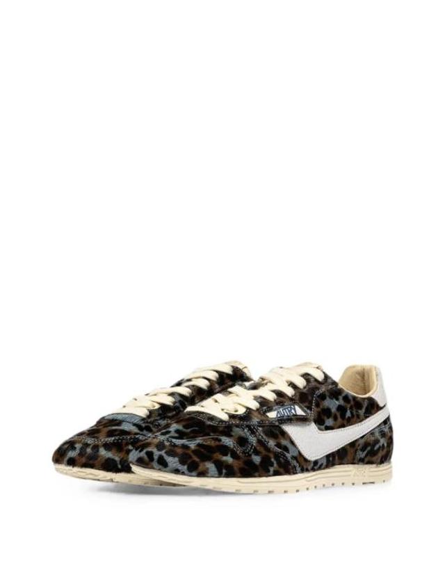 오트리 [명품] 26FW 오트리 WINDSPIN 윈드스핀 스니커즈 WSLW PZ03 GRAY LEOPARD WHITE DOM 착용컷