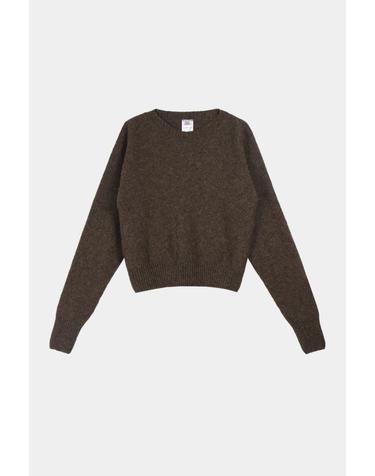 [명품] 베이스레인지 스웨터 PUTS MW WI25 BUREL BROWN DOM