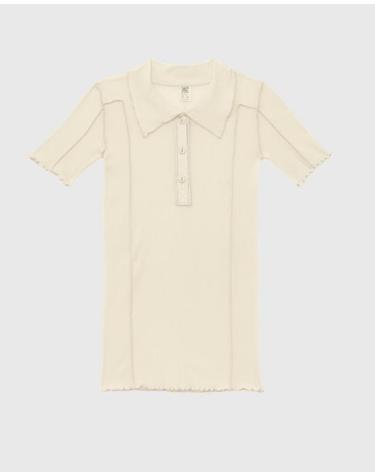 [명품] 26SS 베이스레인지 오마토 폴로 티셔츠 TTOMP CR SU26 OFF WHITE DOM