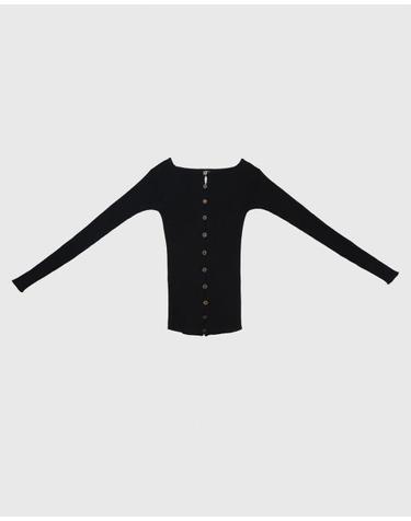 [명품] 26SS 베이스레인지 긴팔 티셔츠 PUODL LI SU26 BLACK DOM