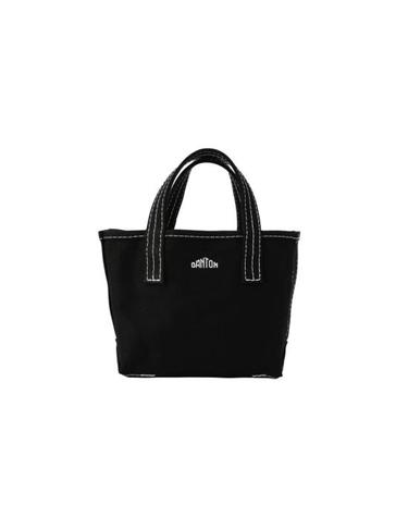 [명품] 단톤 코튼 캔버스 토트백 VOSGES PETIT BLACK BLACK OFF WHITE DOM