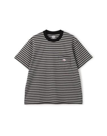 [명품] 26SS 단톤 플레인 숏 슬리브 포켓 티셔츠 단톤 DTC0197 TCB CHARCOAL X BLACK MULTI DOM