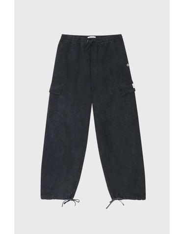 [명품] 에뛰드스튜디오 스트레이트 팬츠 ETDU241PRSP010BK WRINKLED BLACK DOM