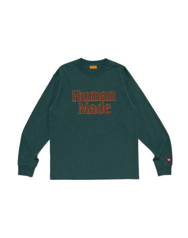 [명품] 26SS 휴먼메이드 긴팔 티셔츠 HM31CS041 GREEN DOM