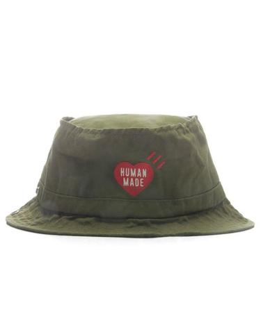 [명품] 26SS 휴먼메이드 버킷햇 HM31GD016 OLIVE DRAB DOM