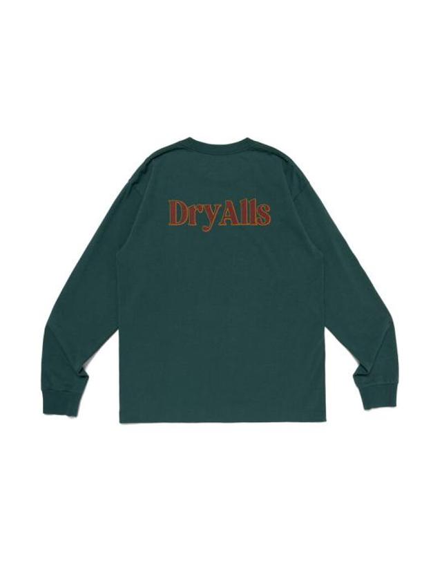 휴먼메이드 [명품] 26SS 휴먼메이드 긴팔 티셔츠 HM31CS041 GREEN DOM 착용컷