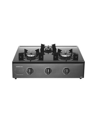 SK매직 3구 가스렌지 GRA-910SR 전면배터리 안심센서/4단계화력조절