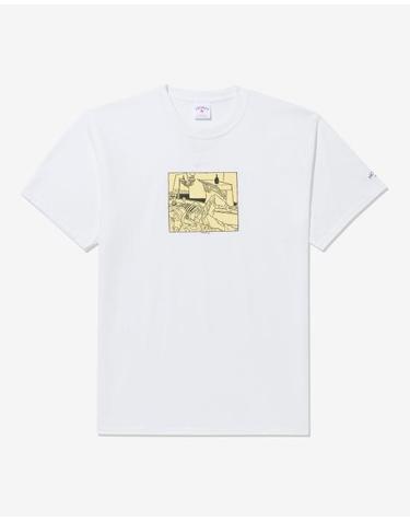 [명품] 노아 반팔 티셔츠 NOAU251MRTS040WH WHITE DOM