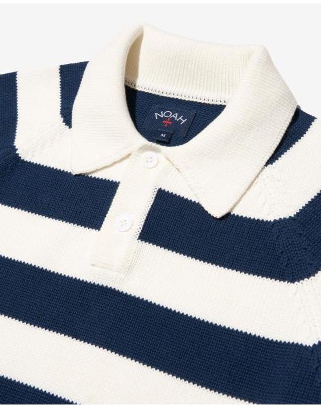 노아 [명품] 26SS 노아 폴로 티셔츠 NOAU261MRST034NV STRIPED DOM 착용컷