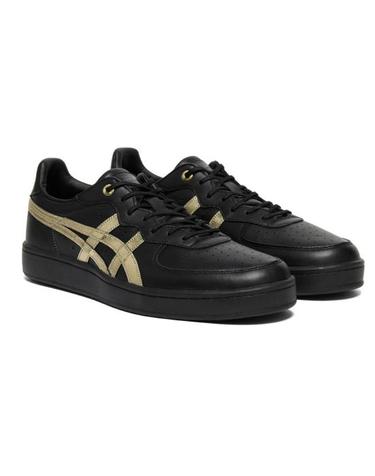 [명품] 오니츠카타이거 스니커즈 1183C630 001 BLACK PURE GOLD DOM