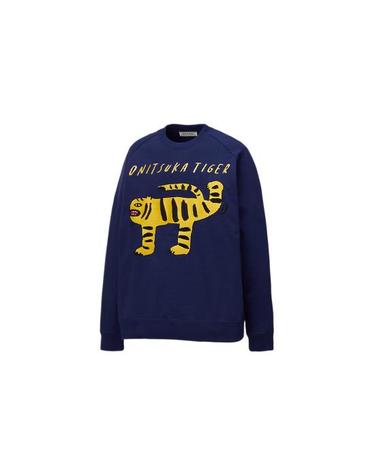 [명품] 오니츠카타이거 긴팔 티셔츠 2183A996 401 LIGHT NAVY DOM