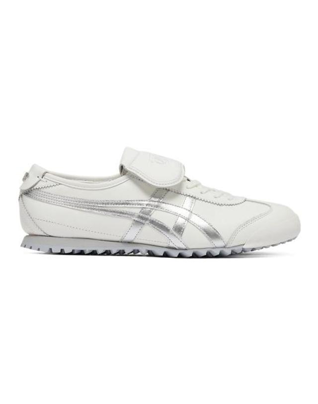 오니츠카타이거 [명품] 오니츠카타이거 스니커즈 1183C557 101 OFF WHITE PURE SILVER DOM 착용컷