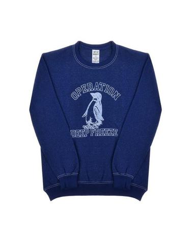 [명품] 와일드 동키 긴팔 티셔츠 FREEZE DYED NAVY BLUE DOM