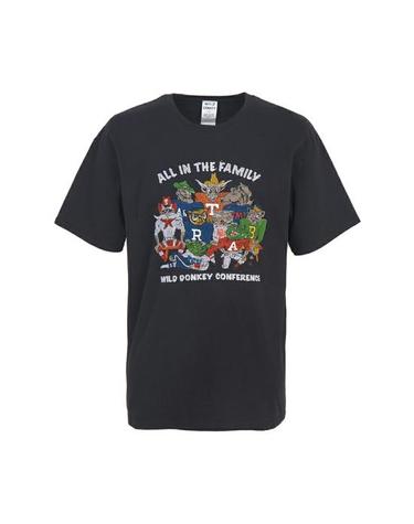 [명품] 26SS 와일드 동키 패밀리 셔츠 FAMILY TSHIRT BLACK DOM
