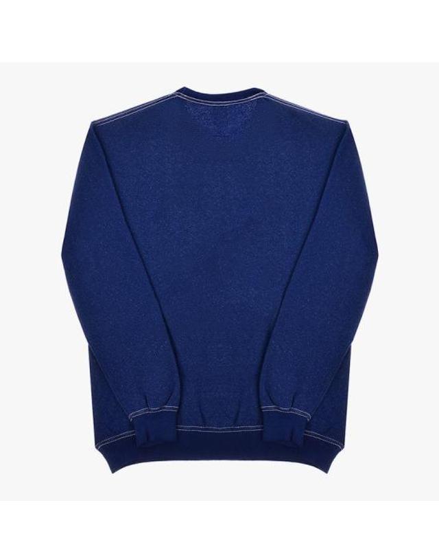 와일드 동키 [명품] 와일드 동키 긴팔 티셔츠 FREEZE DYED NAVY BLUE DOM 착용컷