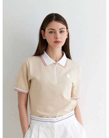 집업 카라 티셔츠 BG