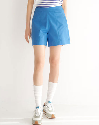 베이직 스티치 숏팬츠 BL