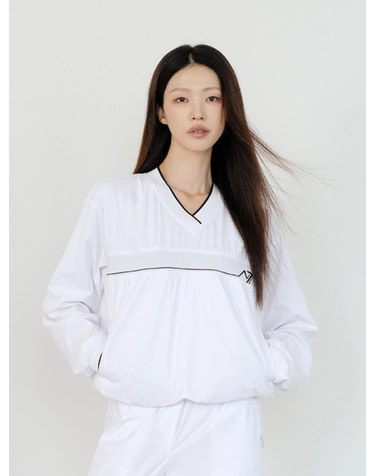 방풍 브이넥 윈드브레이크 WH