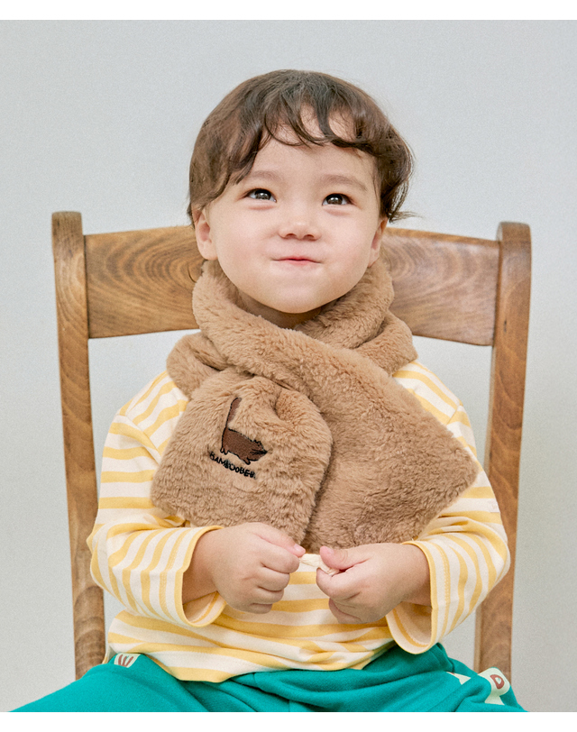 밤부베베 [밤부베베] 판타주 목도리 착용컷