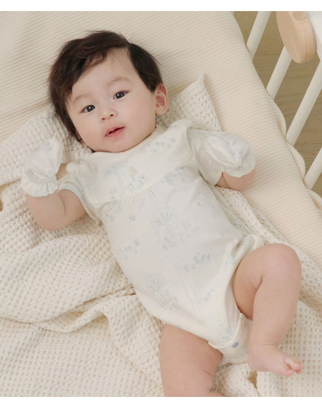 밤부베베 [밤부베베] 밤부 포레 바디슈트 착용컷