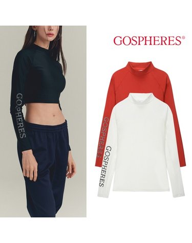 고스피어 GOSPHERES WOMEN ESSENTIAL BIG LOGO BASE LAYER_ PW2PLT40