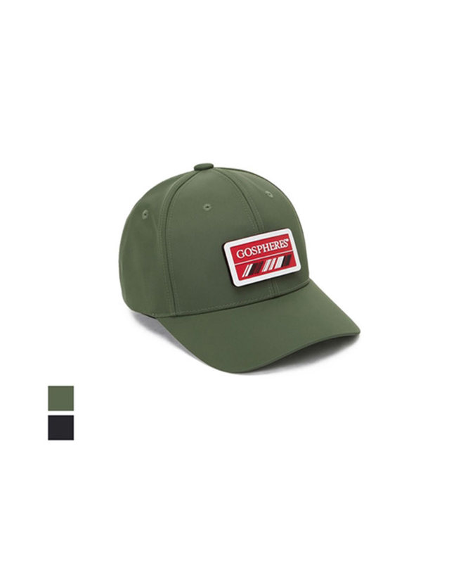 럭스 고스피어 GOSPHERES WOMAN PERFORMANCE LOGO PATCH CAP_PW2FCA53 착용컷