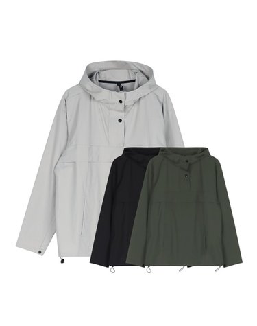 럭스골프 남성 스트리트 아노락 후드 바람막이 BLU4S801