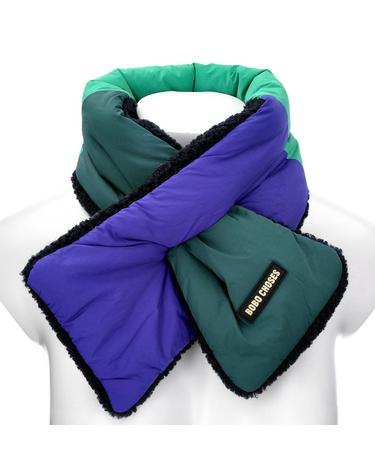 26FW 보보쇼즈 키즈 블록 플리스 머플러  B226AI030 360