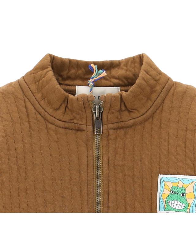 보보쇼즈 26FW 보보쇼즈 비스트 태크 퀼티드 집업 자켓 B226AC051 211 착용컷