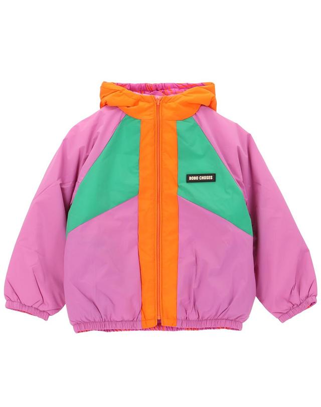 보보쇼즈 26FW 보보쇼즈 올모스트 무아레 리버시블 아노락 자켓 B226AC100 561 착용컷