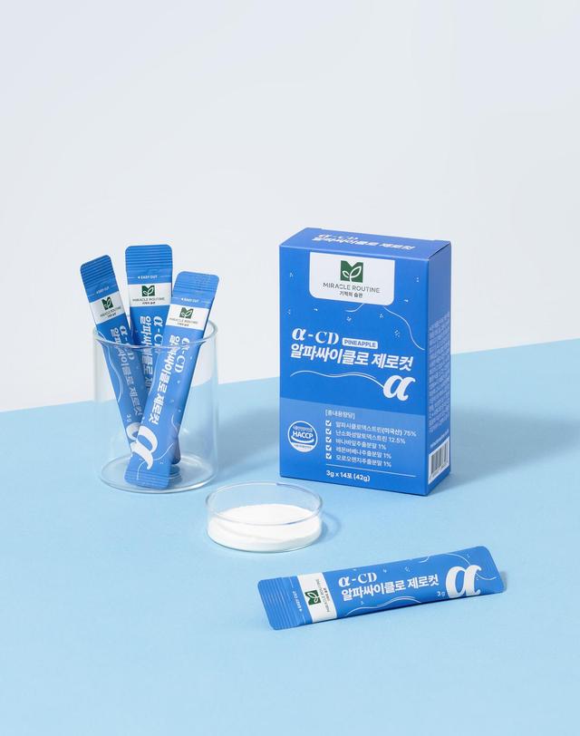미라클루틴 알파싸이클로 제로컷 4박스 / 알파CD 지방흡착 수용성식이섬유 착용컷