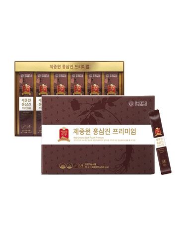 [보리보리] 제중원 홍삼진 프리미엄 30포 1박스 / 홍삼스틱 명절선물 부모님선물 진세노사이드15mg