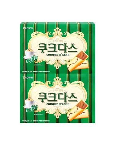 [보리보리] 크라운 쿠크다스 커피 289g 2개