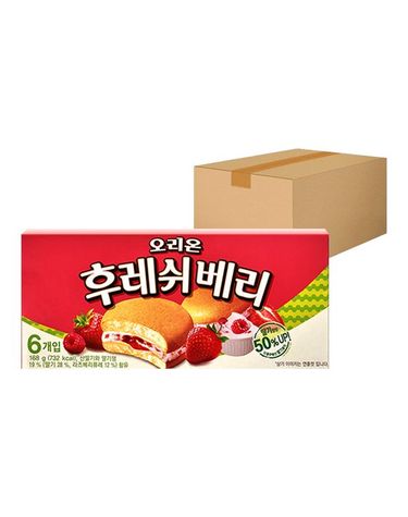 [보리보리]  후레쉬베리 168g 9개 한 박스