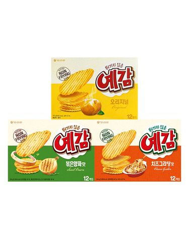 [보리보리]  예감 오리지널 192g+볶은양파맛 204g+치즈그라탕맛 204g