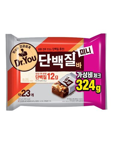 [보리보리]  닥터유 단백질바 미니 324g