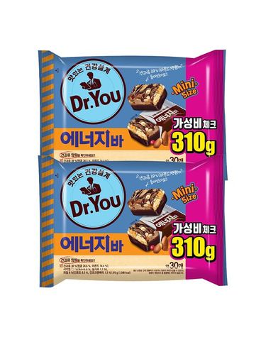 [보리보리]  닥터유 에너지바 미니 310g 2개