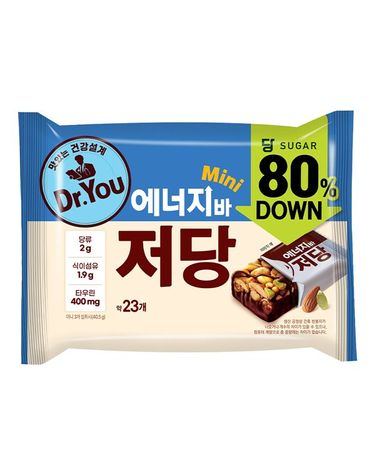 [보리보리]  닥터유 에너지바 미니 저당 324g