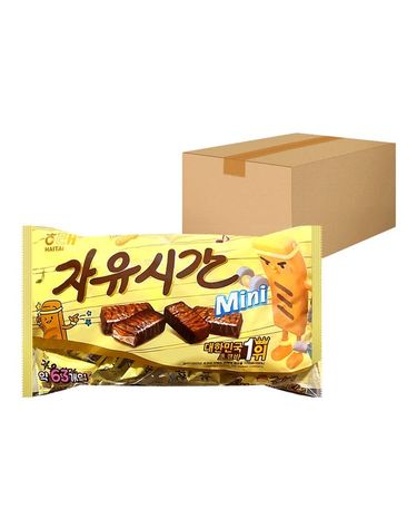 [보리보리]  미니 자유시간 초코바 630g 6개