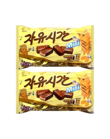 [보리보리]  미니 자유시간 초코바 630g 2개