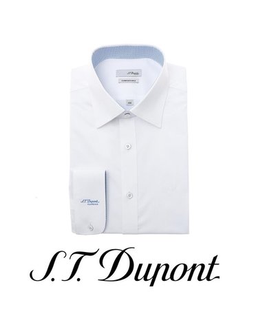 [갤러리아] 듀퐁 봄여름  구김적은 균일 슬림핏  긴팔와이셔츠(SE6SM22LS927SWH)