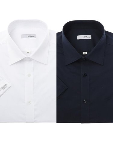 [갤러리아] [듀퐁셔츠]26년도 S/S신상품 반팔셔츠(일반핏)SE6MM12HS903SWH SNY