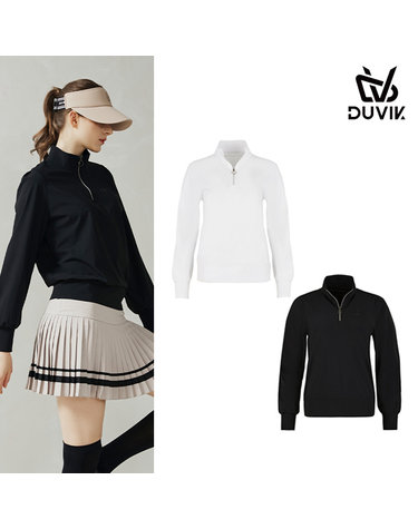 듀빅 여성 블루종 퍼프소매 긴팔티셔츠 DD1WTS101