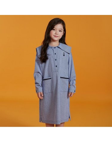 [보리보리]  마린 세일러카라 우븐원피스 PSS11NA21M_LU